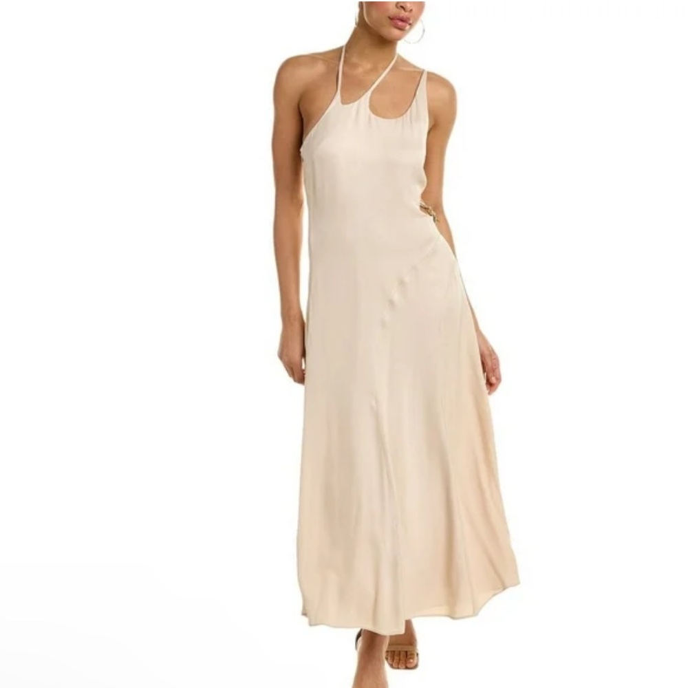 New! Jonathan Simkhai Cream Midi Dress